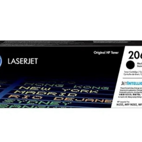 HP 206A  Ink Set W2110A,W2111A,W2112A,W2113A  Black, Cyan, Magenta, Yellow New - Picture 5 of 7